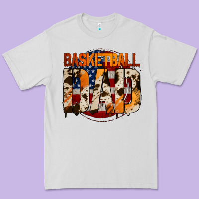Basketball Dad Premium Tee Designed By Jasminsmagicworld