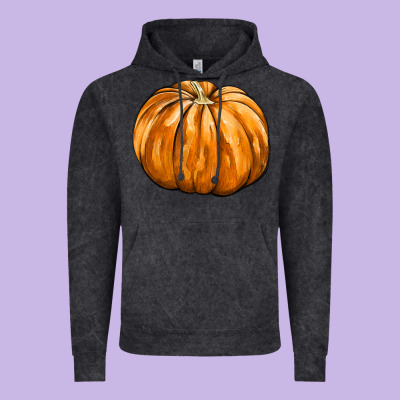 Pumpkin Vintage Hoodie Designed By Fadigitalartstudio