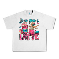 Lunar Rock love you a latte Urban Heavy Tee - OliviaCreatesArt