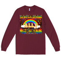 Burgundy Ally Long Sleeve Tee - FaDigitalArtStudio