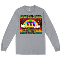 Heather Grey Ally Long Sleeve Tee - FaDigitalArtStudio