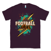 Plum Football Vibes Classic Tee - HowdyJamesFarm
