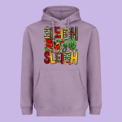 Sleigh Girl Sleigh Heavyweight Hoodie Designed By Adodesignshop