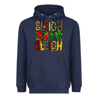 Navy sleigh girl sleigh Heavyweight Hoodie - AdoDesignShop