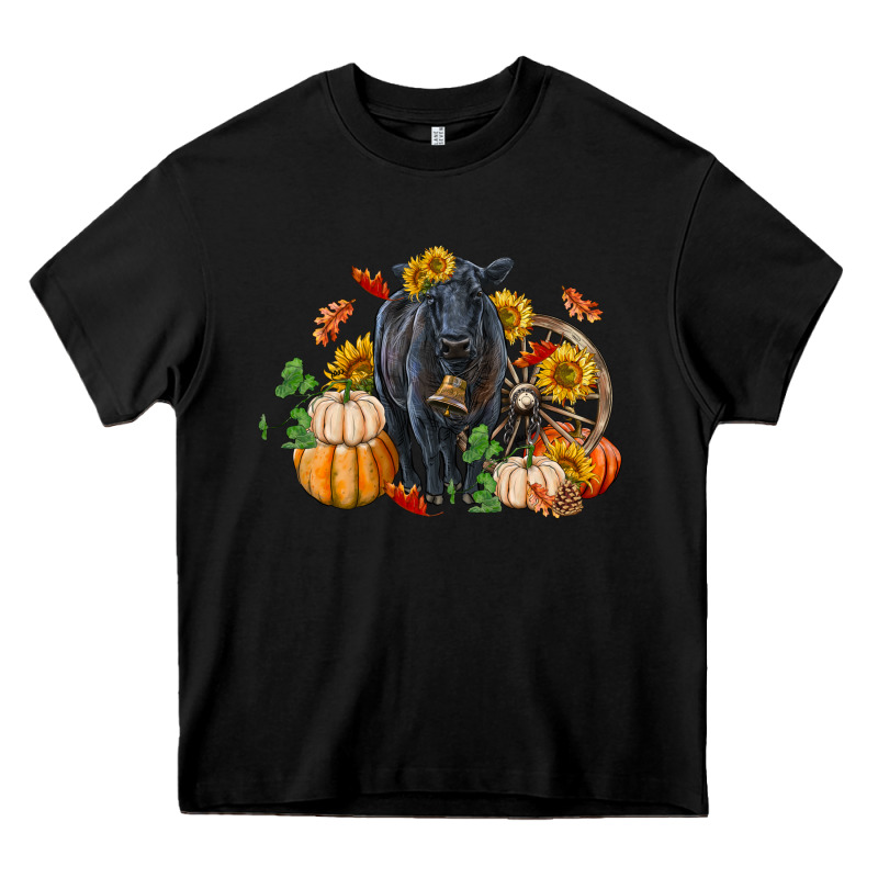 Fall Black Angus Heavy Core Tee by RanaPortraitStore | Teevron