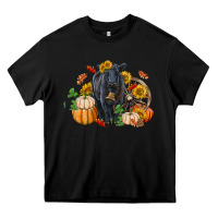 Black Fall black angus Heavy Core Tee - RanaPortraitStore