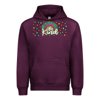 Mauve Wine be kind Urban Hoodie - JahusDesignShop
