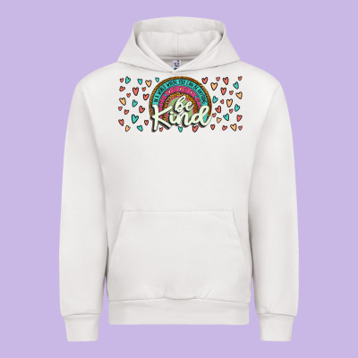 Be Kind Urban Hoodie Designed By Jahusdesignshop