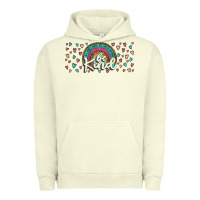 Pigment Pistachio be kind Urban Hoodie - JahusDesignShop