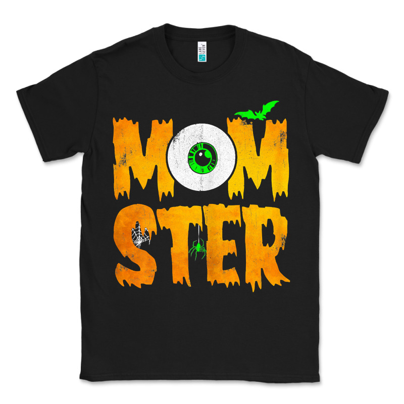 Womens Momster Tshirt Halloween Scary Costume Mom T Shirt Classic Tee by maiPhamDesign | Teevron
