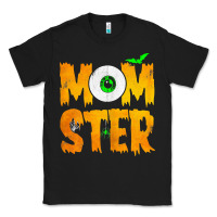 Black womens momster tshirt halloween scary costume mom t shirt Classic Tee - maiPhamDesign