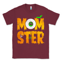 Burgundy womens momster tshirt halloween scary costume mom t shirt Classic Tee - maiPhamDesign