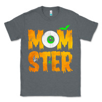Charcoal Heather womens momster tshirt halloween scary costume mom t shirt Classic Tee - maiPhamDesign
