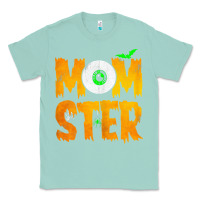 Seafoam womens momster tshirt halloween scary costume mom t shirt Classic Tee - maiPhamDesign