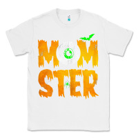 White womens momster tshirt halloween scary costume mom t shirt Classic Tee - maiPhamDesign