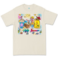 Bone hello summer coffee cups Premium Tee - TumblerDesignByShophia