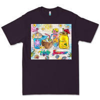 Plum hello summer coffee cups Premium Tee - TumblerDesignByShophia