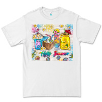 White hello summer coffee cups Premium Tee - TumblerDesignByShophia