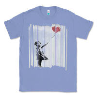 Colony Blue banksy balloon girl cute Classic Tee - maiPhamDesign