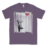Lavender banksy balloon girl cute Classic Tee - maiPhamDesign