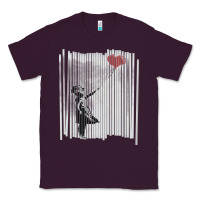 Plum banksy balloon girl cute Classic Tee - maiPhamDesign