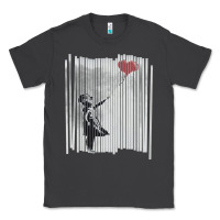 Smoke banksy balloon girl cute Classic Tee - maiPhamDesign