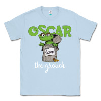 Dusty Blue oscar the grouch Classic Tee - maiPhamDesign