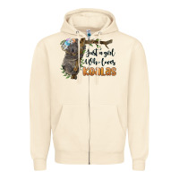 Sandshell just a girl who loves koalas Zipper Hoodie - BarkalooDesign