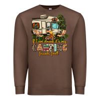 Chestnut if i am drunk its my camping friends fault Premium Sweatshirt - AdoDesignShop