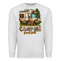 Oatmeal Heather if i am drunk its my camping friends fault Premium Sweatshirt - AdoDesignShop