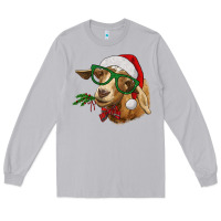 Moon Dust christmas goat Long Sleeve Tee - RanaPortraitStore
