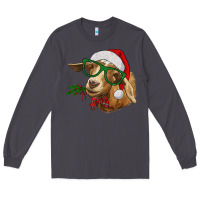 Smoke christmas goat Long Sleeve Tee - RanaPortraitStore