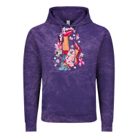 Cloud Purple Cancer high heels Breast Cancer Vintage Hoodie - FaDigitalArtStudio