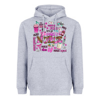 Heather Grey come on nurse lets go party Heavyweight Hoodie - AdoDesignShop