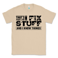 Mushroom that's what i do i fix stuff and i know things funny Classic Tee - maiPhamDesign