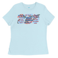 Baby Blue mom vocabulary libbey glass Ladies Tee - TumblerDesignByShophia