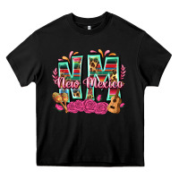 Black New Mexico Heavy Core Tee - texasbilliewilder