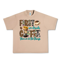 Burro first we drink coffee then we do the things Urban Heavy Tee - OliviaCreatesArt