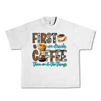 Lunar Rock first we drink coffee then we do the things Urban Heavy Tee - OliviaCreatesArt