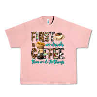 Salmon first we drink coffee then we do the things Urban Heavy Tee - OliviaCreatesArt