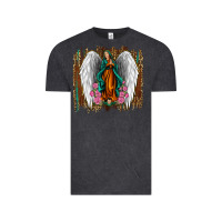 Vintage Black lady of guadalupe Vintage Tee - Jasminsmagicworld
