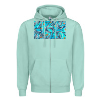 Humpback Whale Cup Zipper Hoodie | Teevron