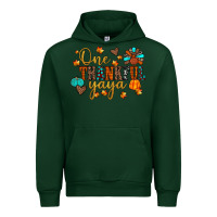 Forest Green one thankful yaya Urban Hoodie - JahusDesignShop