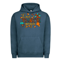 Pigment Midnight Navy one thankful yaya Urban Hoodie - JahusDesignShop