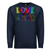 Navy love has no gender Premium Sweatshirt - AdoDesignShop