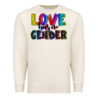 Sandshell love has no gender Premium Sweatshirt - AdoDesignShop