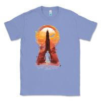 Colony Blue Retro Animation  Novel Art Characters Poster Classic Tee - maiPhamDesign