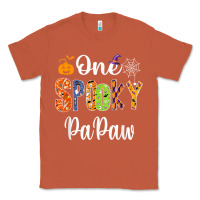 Copper grandpa family halloween matching shirts, one spooky papaw t shirt Classic Tee - maiPhamDesign