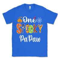 True Royal grandpa family halloween matching shirts, one spooky papaw t shirt Classic Tee - maiPhamDesign