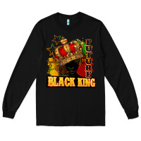 Black Future black king Long Sleeve Tee - FaDigitalArtStudio